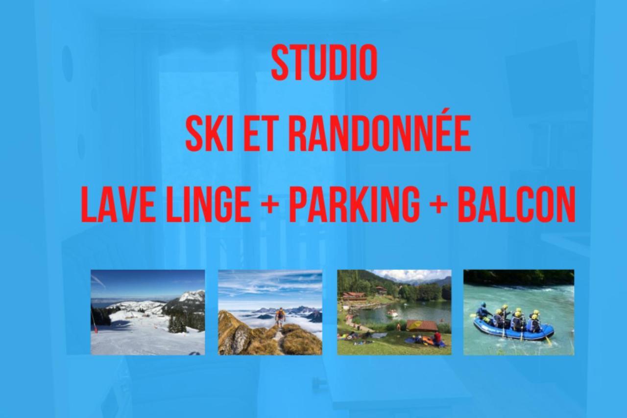 Le 211,Ski Et Randonnee, Lave Linge ,Parking Bernex Εξωτερικό φωτογραφία